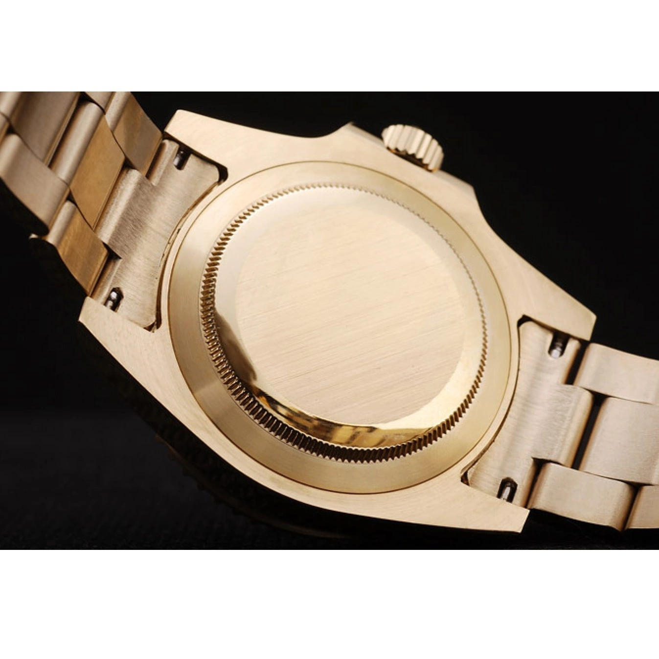 Aaa replica watch Dial Gold Master Rolex 98232 Yacht Gold Bezel 0624